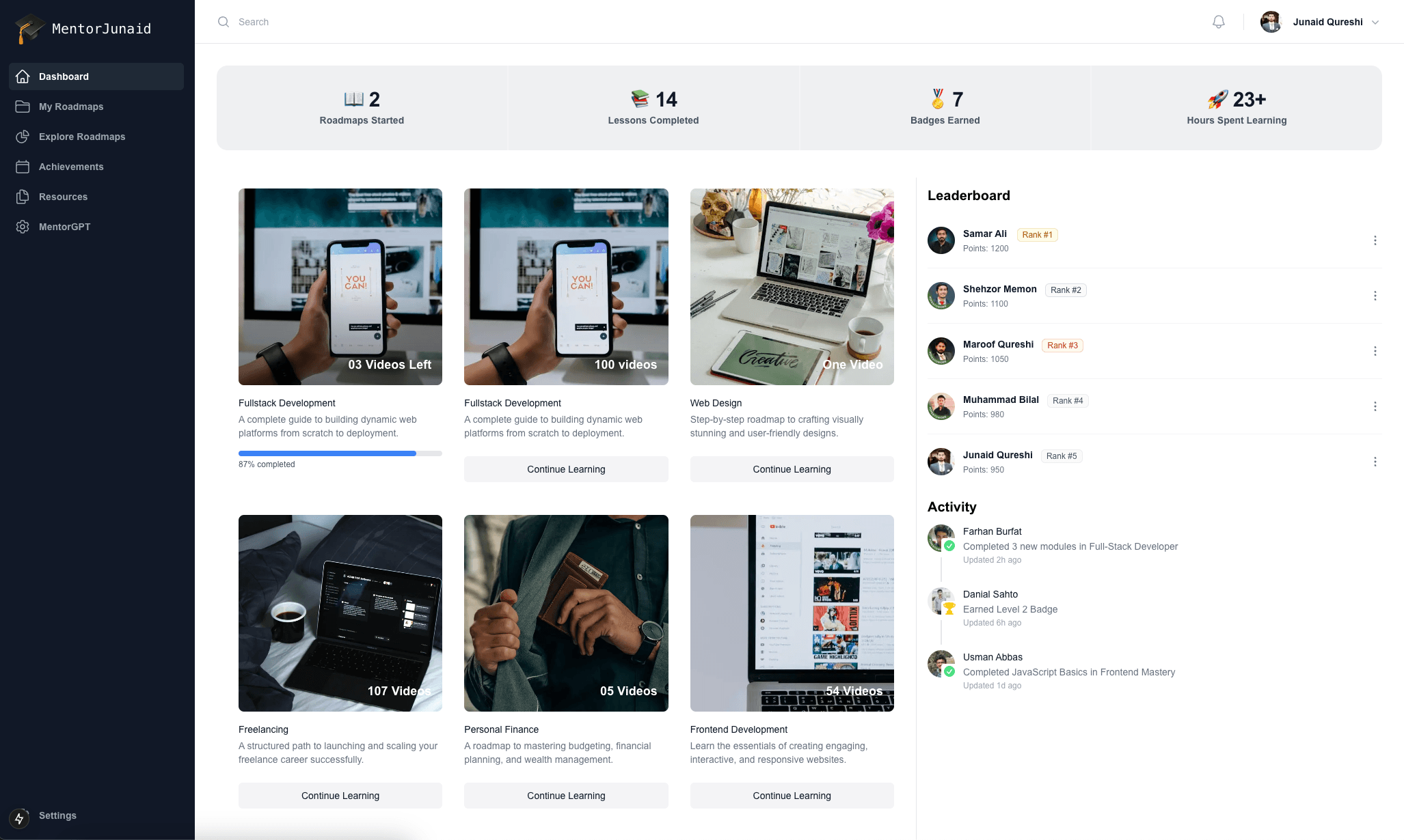 App screenshot